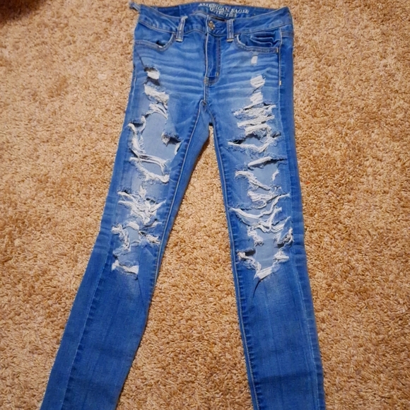 American eagle Super Streachy Jeggings - Picture 1 of 3